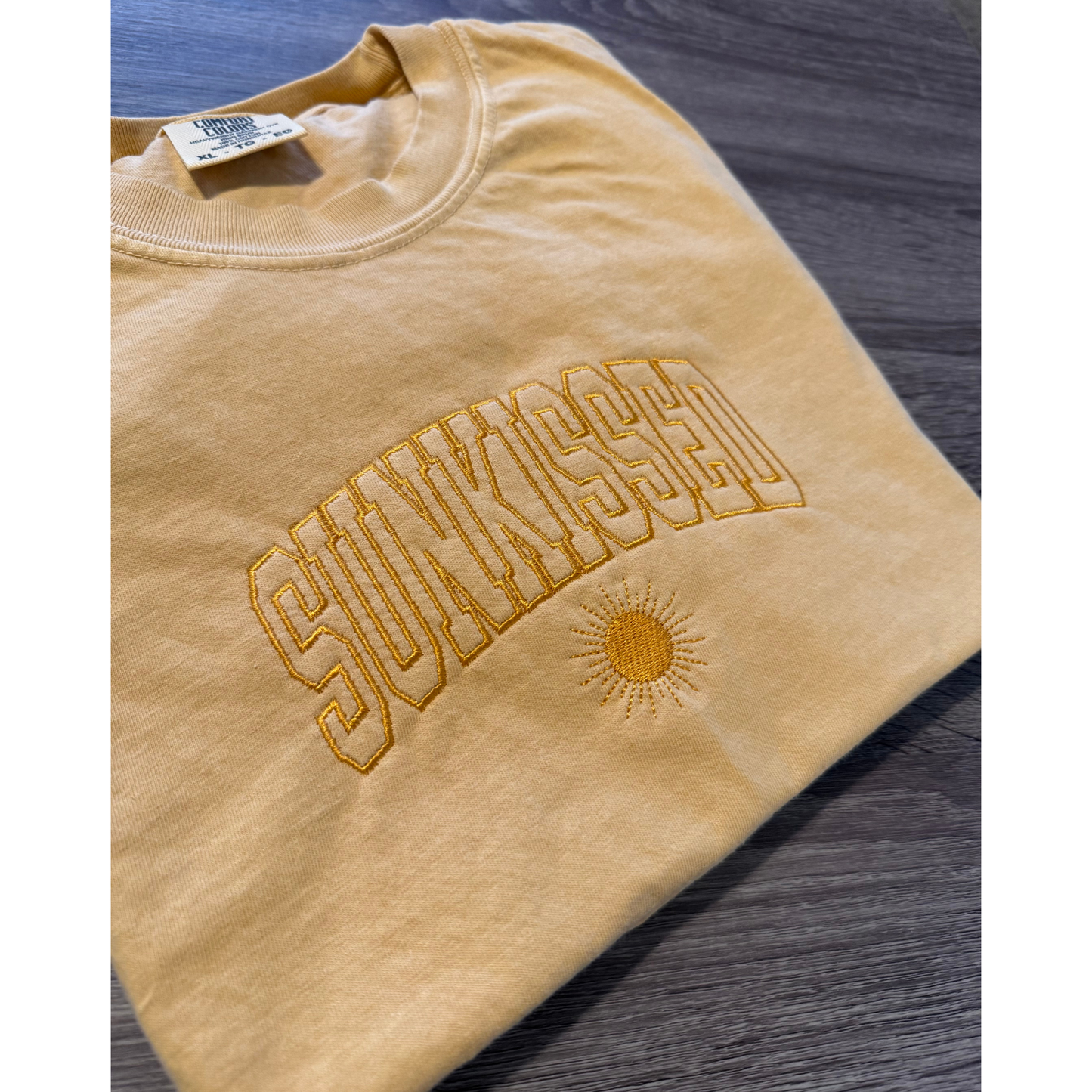 Sunkissed | Embroidered Tee