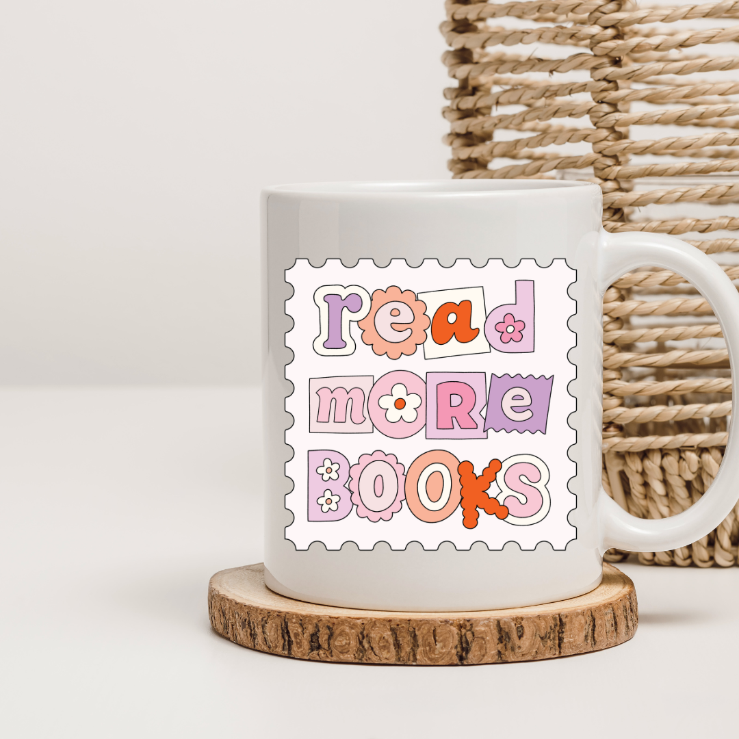 Read More Books Cups